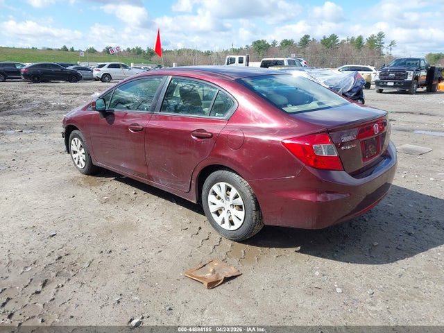 Продажа на аукционе авто 2012 Honda Civic Lx, vin: JHMFB2F5XCS001053, номер лота: 44884195
