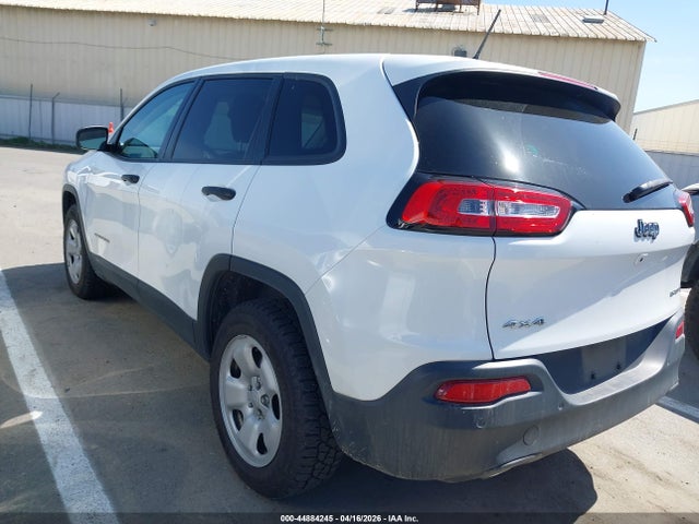2017 Jeep Cherokee Sport მანქანა იყიდება აუქციონზე, vin: 1C4PJMAB9HD225041, აუქციონის ნომერი: 44884245