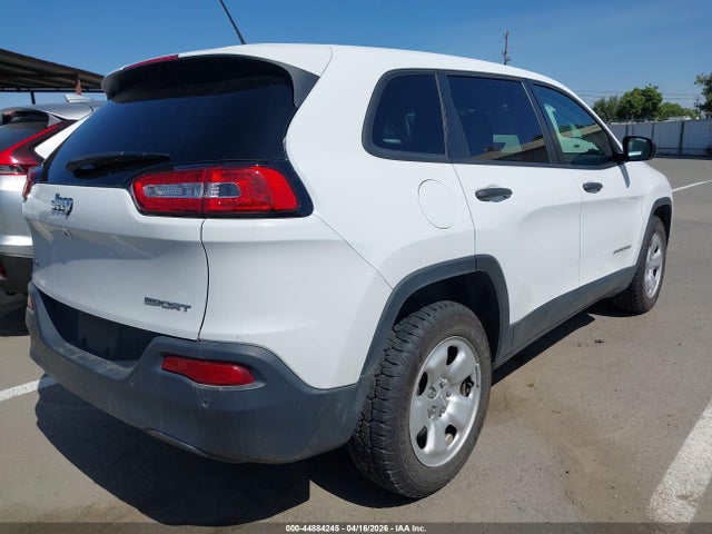 2017 Jeep Cherokee Sport მანქანა იყიდება აუქციონზე, vin: 1C4PJMAB9HD225041, აუქციონის ნომერი: 44884245