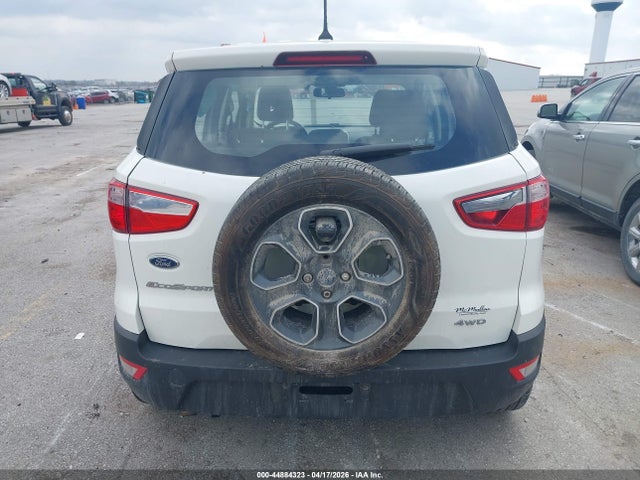 44884323 :رقم المزاد ، MAJ6P1SL8JC174388 vin ، 2018 Ford Ecosport S مزاد بيع