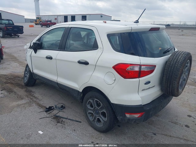 44884323 :رقم المزاد ، MAJ6P1SL8JC174388 vin ، 2018 Ford Ecosport S مزاد بيع