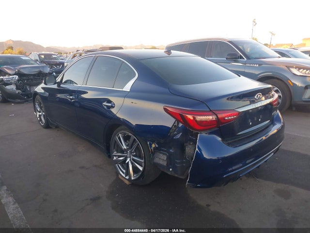 Aukcja sprzedaży 2021 Infiniti Q50 Signature Edition, vin: JN1EV7CP4MM705880, numer aukcji: 44884440