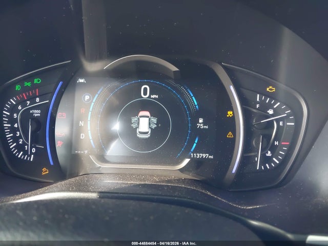 44884454 :رقم المزاد ، 5NMS3CAD1KH002863 vin ، 2019 Hyundai Santa Fe Sel مزاد بيع
