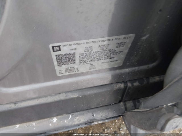 3GNAXMEU9KL100498 Chevrolet EQUINOX LT
