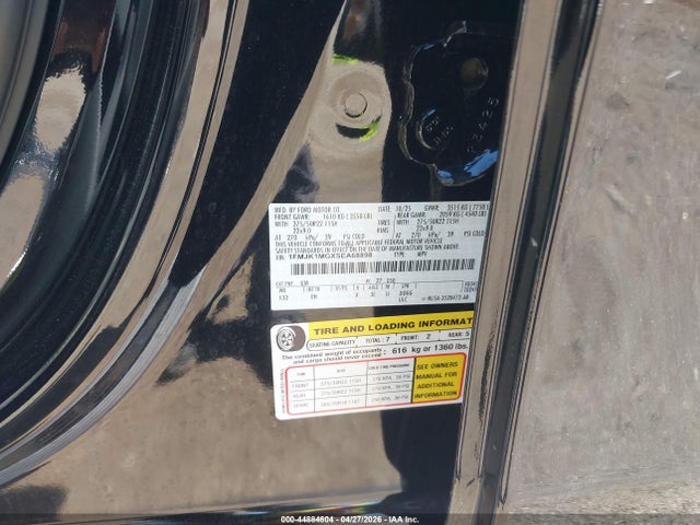 1FMJK1MGXSEA68898 Ford Expedition Platinum Max