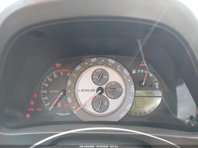 2003 Lexus Is 300 მანქანა იყიდება აუქციონზე, vin: JTHBD192530069308, აუქციონის ნომერი: 44884669