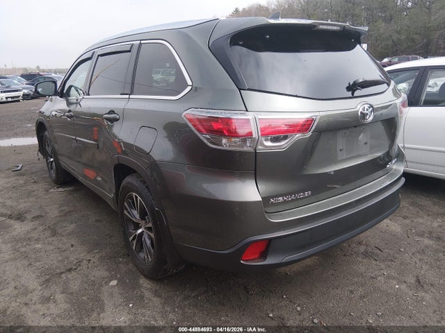 2016 Toyota Highlander Xle V6 მანქანა იყიდება აუქციონზე, vin: 5TDJKRFH0GS257067, აუქციონის ნომერი: 44884693