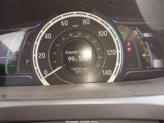 2015 Honda Accord Hybrid Ex-l მანქანა იყიდება აუქციონზე, vin: 1HGCR6F59FA007705, აუქციონის ნომერი: 44884696
