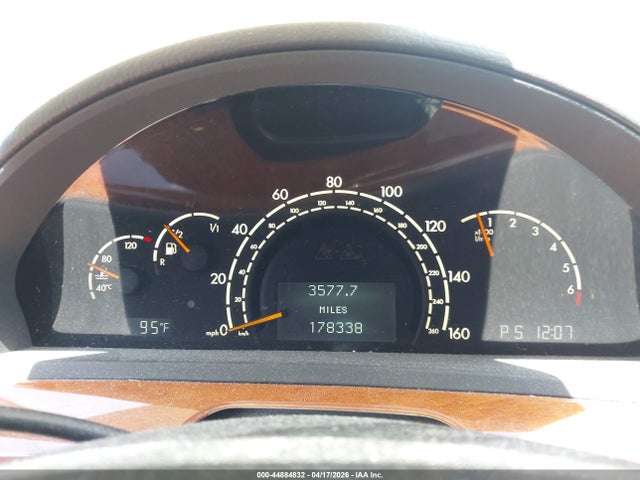 Aukcja sprzedaży 2000 Mercedes-benz S 430, vin: WDBNG70J8YA119082, numer aukcji: 44884832