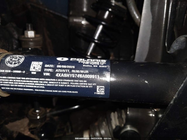 4XASHY574SA009911 Polaris Sportsman Trail 570