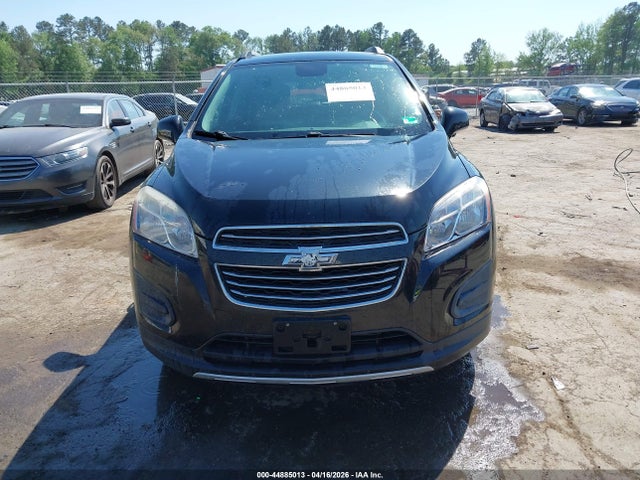 Продажа на аукционе авто 2016 Chevrolet Trax Lt, vin: KL7CJPSB9GB596402, номер лота: 44885013
