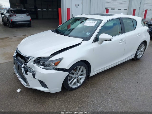 44885056 :رقم المزاد ، JTHKD5BH6G2254970 vin ، 2016 Lexus Ct 200h مزاد بيع