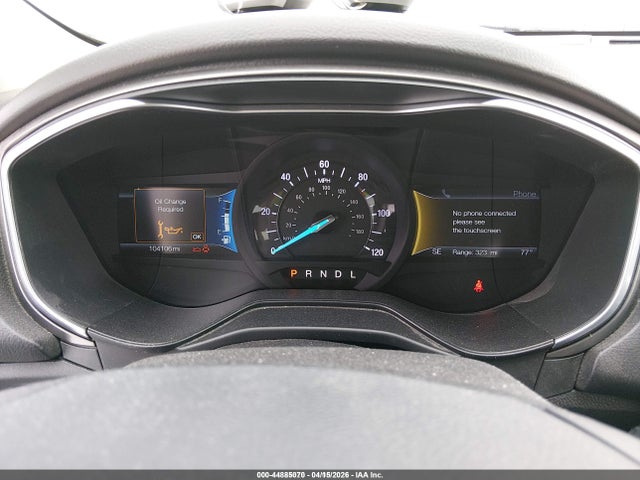 3FA6P0LU8KR258778 Ford Fusion Hybrid Se