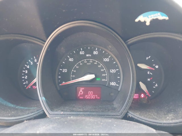 44885172 :رقم المزاد ، KNADM4A30E6374650 vin ، 2014 Kia Rio Lx مزاد بيع