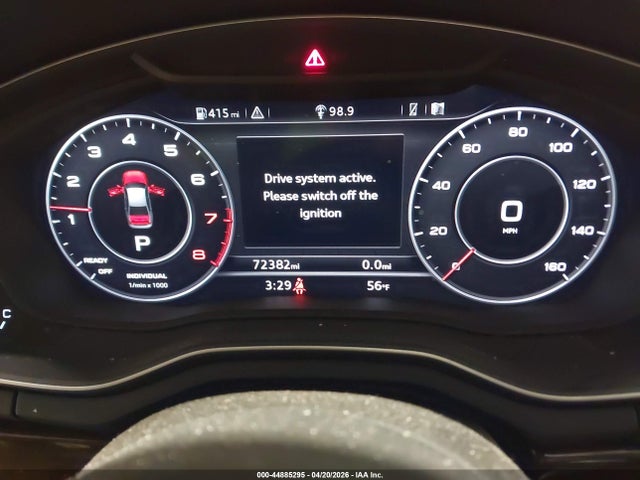 2018 Audi A4 2.0t Premium/2.0t Tech Premium მანქანა იყიდება აუქციონზე, vin: WAUENAF45JA025606, აუქციონის ნომერი: 44885295
