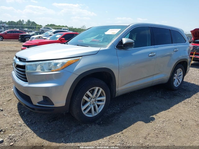Продажа на аукционе авто 2015 Toyota Highlander Le, vin: 5TDZARFHXFS009672, номер лота: 44885297