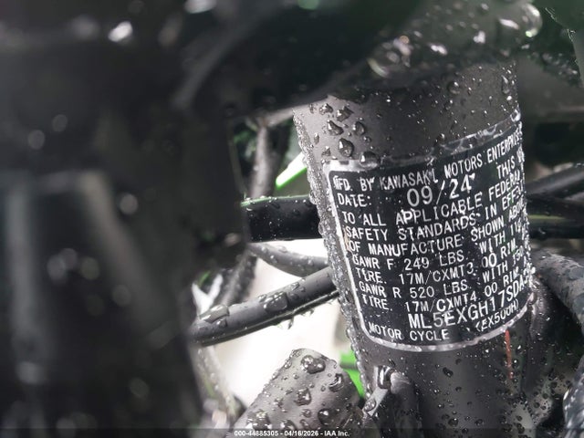 Kawasaki Ex500 H 2025 ML5EXGH17SDA39068 Image 10