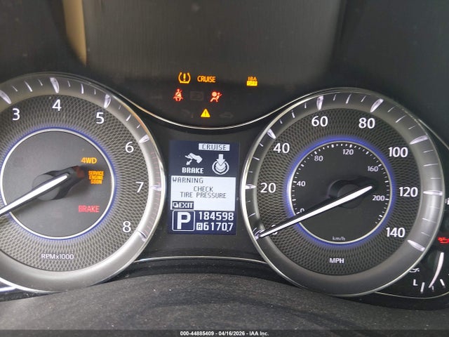 2012 Infiniti Qx56 მანქანა იყიდება აუქციონზე, vin: JN8AZ2NC1C9316259, აუქციონის ნომერი: 44885409
