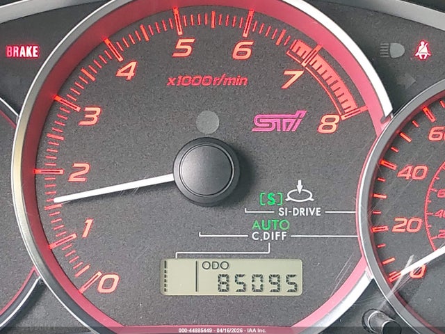 44885449 :رقم المزاد ، JF1GR8H65CL235675 vin ، 2012 Subaru Impreza Wrx Sti مزاد بيع