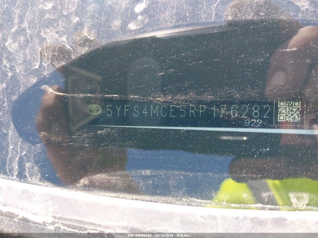 44885455 :رقم المزاد ، 5YFS4MCE5RP176282 vin ، 2024 Toyota Corolla Se مزاد بيع