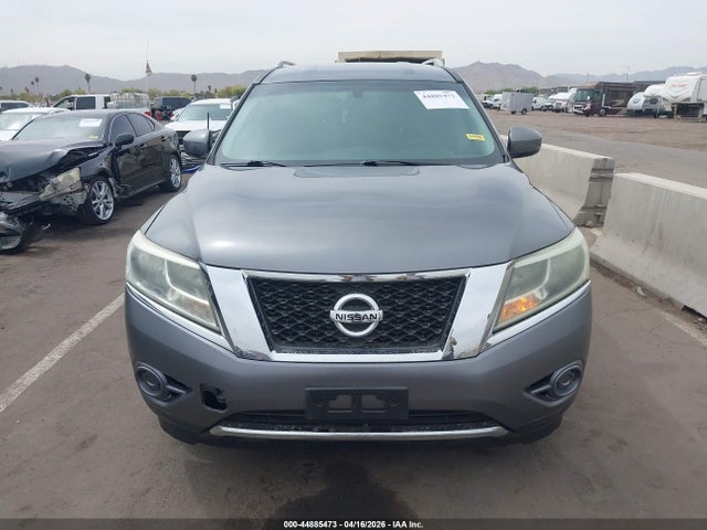 2016 Nissan Pathfinder S მანქანა იყიდება აუქციონზე, vin: 5N1AR2MN8GC656558, აუქციონის ნომერი: 44885473