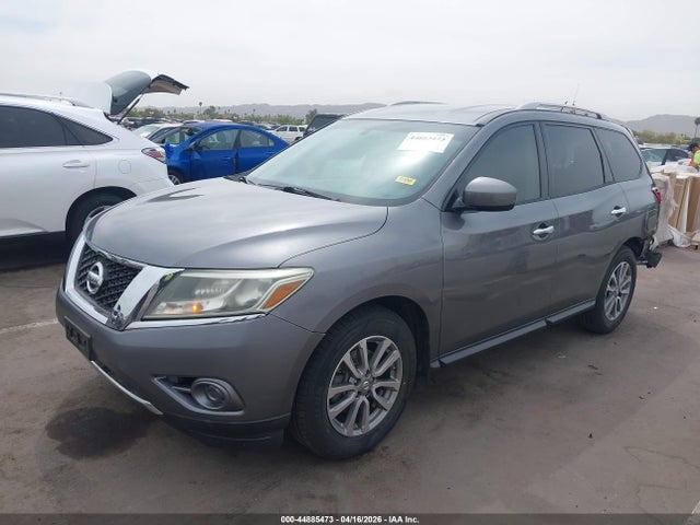 2016 Nissan Pathfinder S მანქანა იყიდება აუქციონზე, vin: 5N1AR2MN8GC656558, აუქციონის ნომერი: 44885473