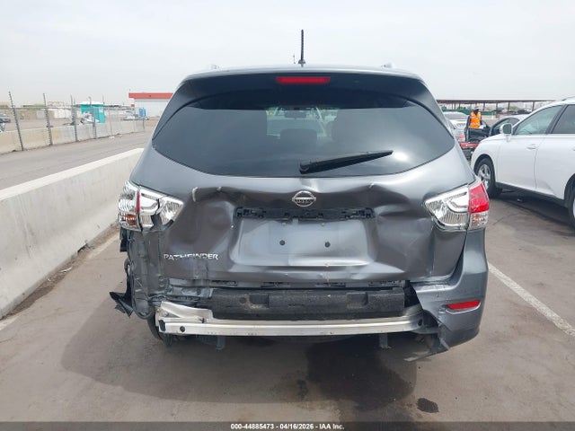 2016 Nissan Pathfinder S მანქანა იყიდება აუქციონზე, vin: 5N1AR2MN8GC656558, აუქციონის ნომერი: 44885473