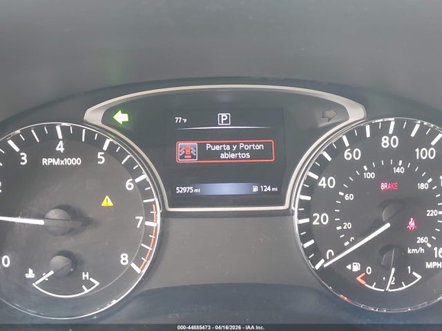 2016 Nissan Pathfinder S მანქანა იყიდება აუქციონზე, vin: 5N1AR2MN8GC656558, აუქციონის ნომერი: 44885473