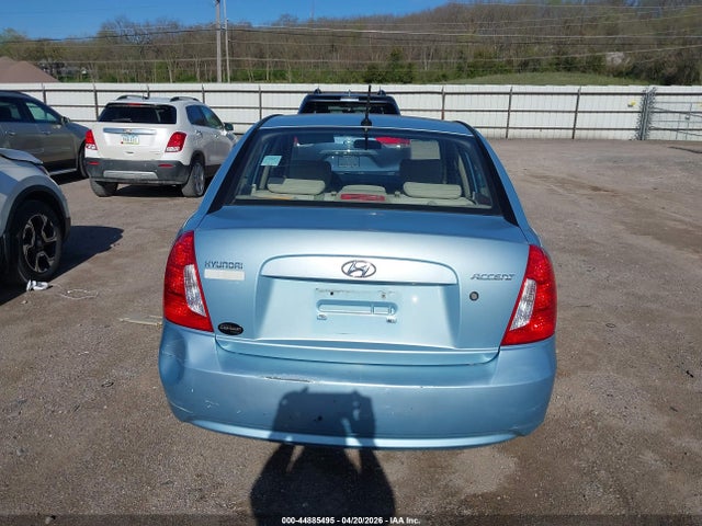 2009 Hyundai Accent Gls მანქანა იყიდება აუქციონზე, vin: KMHCN46C19U299684, აუქციონის ნომერი: 44885495