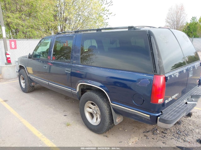 44885589 :رقم المزاد ، 1GKFK16R4XJ774194 vin ، 1999 Gmc Suburban 1500 Slt Cmi مزاد بيع