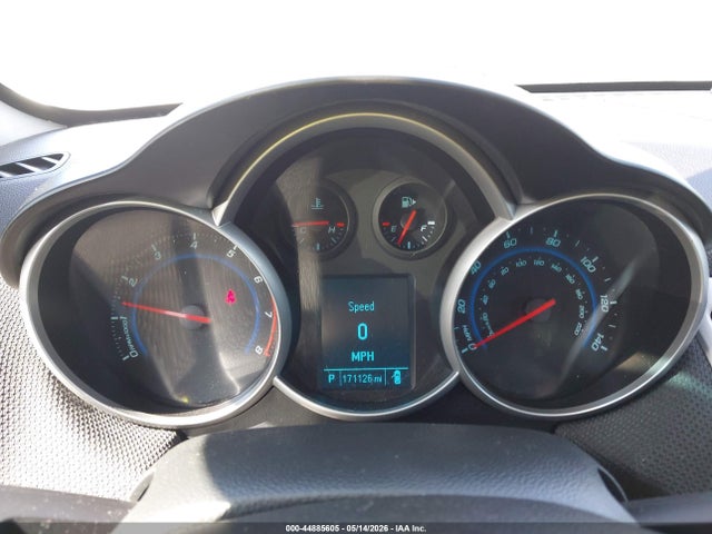 44885605 :رقم المزاد ، 1G1PJ5SC7C7256110 vin ، 2012 Chevrolet Cruze Eco مزاد بيع