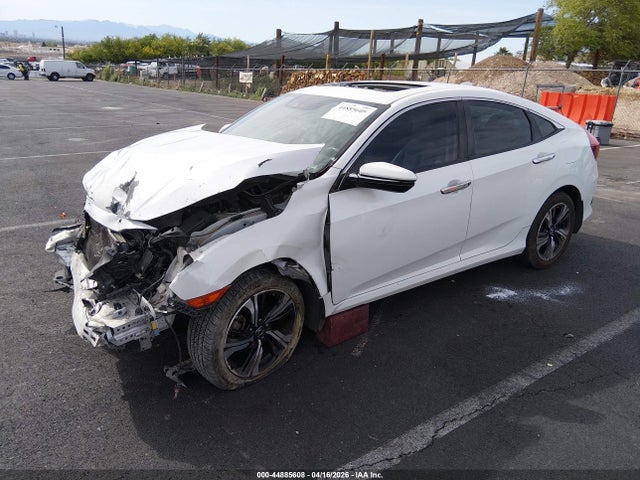 2016 Honda Civic Touring მანქანა იყიდება აუქციონზე, vin: 19XFC1F97GE209928, აუქციონის ნომერი: 44885608