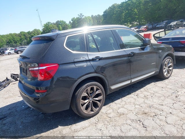 44885613 :رقم المزاد ، 5UXWX9C51F0D46795 vin ، 2015 Bmw X3 Xdrive28i مزاد بيع