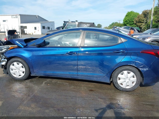 2016 Hyundai Elantra Se მანქანა იყიდება აუქციონზე, vin: 5NPDH4AE9GH740154, აუქციონის ნომერი: 44885633