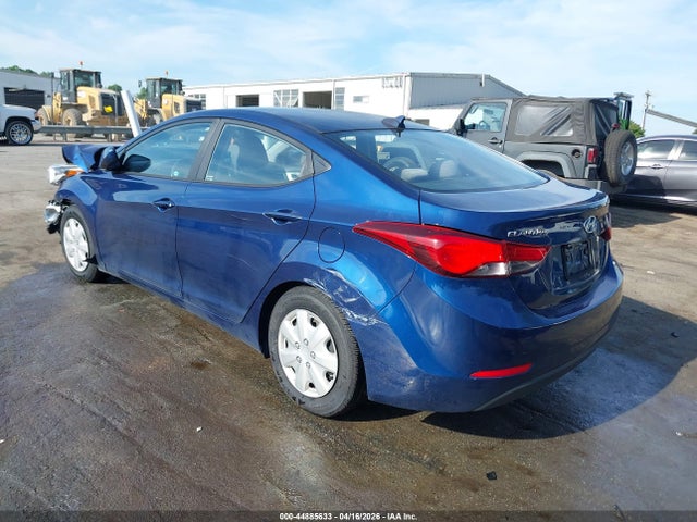 2016 Hyundai Elantra Se მანქანა იყიდება აუქციონზე, vin: 5NPDH4AE9GH740154, აუქციონის ნომერი: 44885633