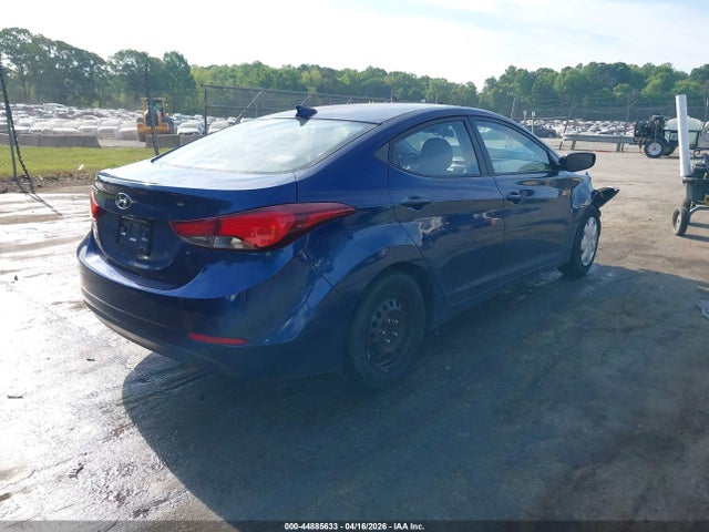 2016 Hyundai Elantra Se მანქანა იყიდება აუქციონზე, vin: 5NPDH4AE9GH740154, აუქციონის ნომერი: 44885633