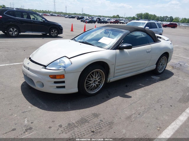 44885708 :رقم المزاد ، 4A3AE55HX3E180013 vin ، 2003 Mitsubishi Eclipse Spyder Gt مزاد بيع