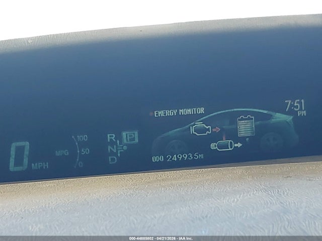 2013 Toyota Prius Three Se მანქანა იყიდება აუქციონზე, vin: JTDKN3DU1D1656748, აუქციონის ნომერი: 44885802