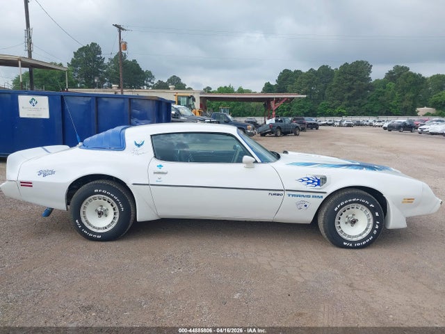 1980 Pontiac Firebird მანქანა იყიდება აუქციონზე, vin: 2W87TAL124634, აუქციონის ნომერი: 44885806