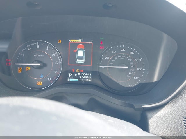 44885843 :رقم المزاد ، JF2GTAPC8N8267747 vin ، 2022 Subaru Crosstrek Premium مزاد بيع