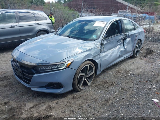 44885950 :رقم المزاد ، 1HGCV1F34NA066348 vin ، 2022 Honda Accord Sport مزاد بيع