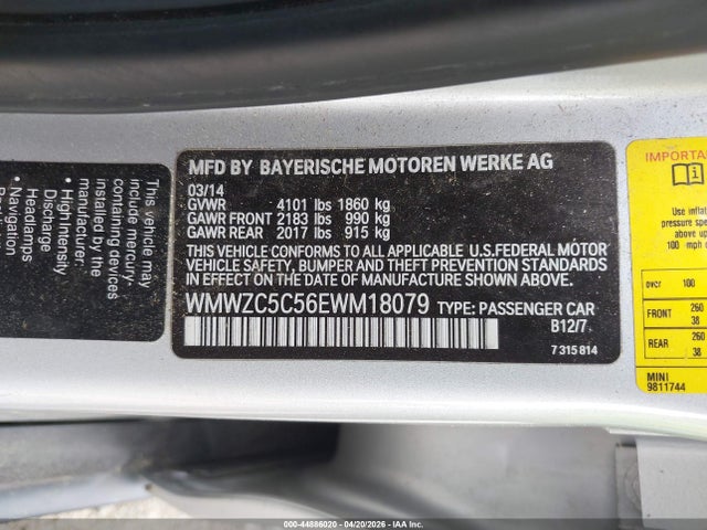 WMWZC5C56EWM18079 Mini Countryman Cooper S