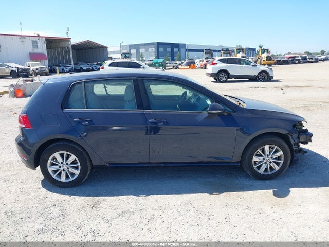 44886042 :رقم المزاد ، 3VWG17AU9JM278767 vin ، 2018 Volkswagen Golf Tsi S/tsi Se مزاد بيع