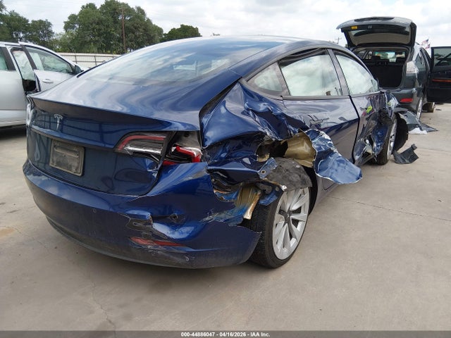 44886047 :رقم المزاد ، 5YJ3E1EA7NF191494 vin ، 2022 Tesla Model 3 Rear-wheel Drive مزاد بيع