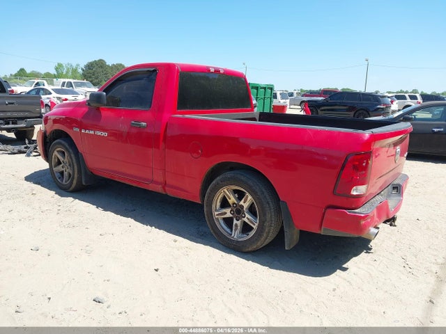 Продаж на аукціоні авто 2012 Ram 1500 St, vin: 3C6JD7AT5CG187706, номер лоту: 44886075