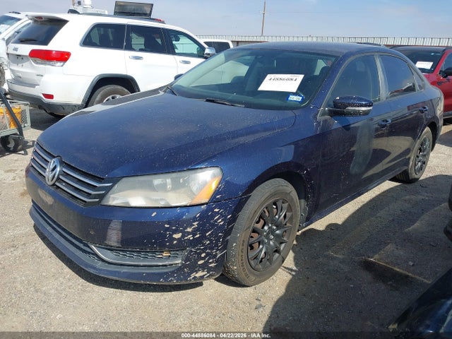 Продажа на аукционе авто 2013 Volkswagen Passat 2.5l S, vin: 1VWAP7A31DC078760, номер лота: 44886084