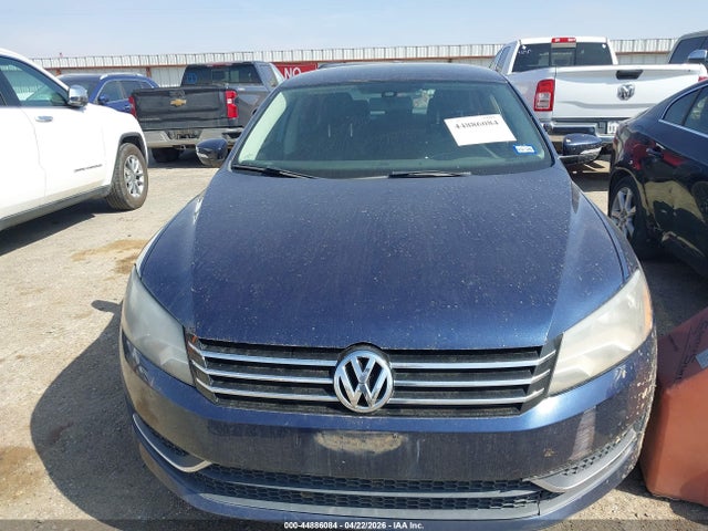 Продажа на аукционе авто 2013 Volkswagen Passat 2.5l S, vin: 1VWAP7A31DC078760, номер лота: 44886084