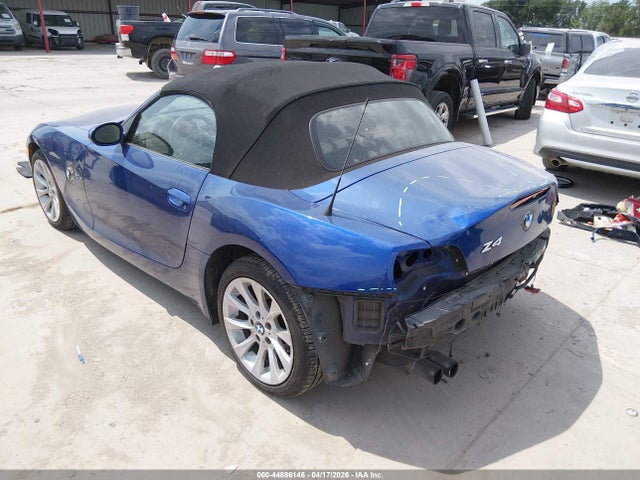 Auction sale of the 2006 Bmw Z4 3.0si, vin: 4USBU53576LX00813, lot number: 44886146