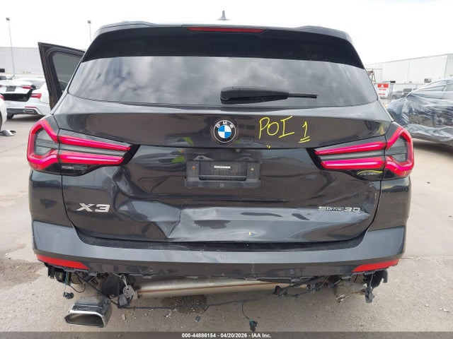Aukcja sprzedaży 2022 Bmw X3 Sdrive30i, vin: 5UX43DP02N9J51185, numer aukcji: 44886154