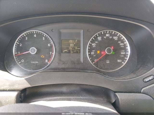 2013 Volkswagen Jetta 2.5l Se მანქანა იყიდება აუქციონზე, vin: 3VWDP7AJ0DM289166, აუქციონის ნომერი: 44886187